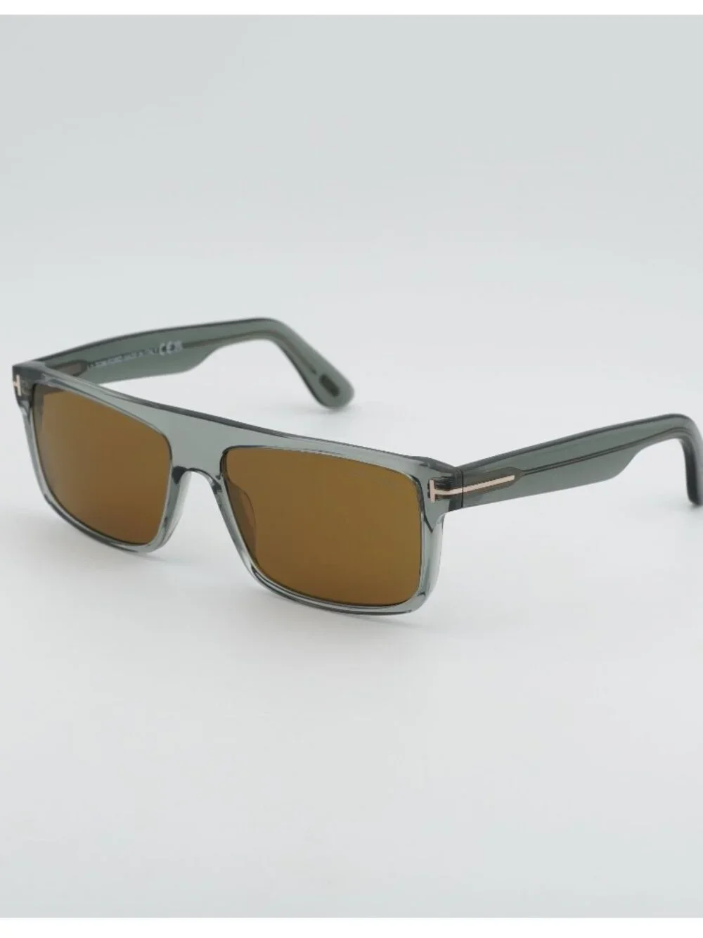 Tom Ford Philippe-02 FT0999 20E Sunglasses Grey Square Frame, Brown Lenses